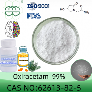 Oxiracetam-poederfabrikant CAS-nr.: 62613-82-5 99% zuiverheid min.voor aanvullende ingrediënten