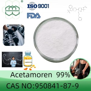 Acetamoren powder manufacturer CAS No.: 950841-87-9 99% purity min. Bulk supplements ingredients