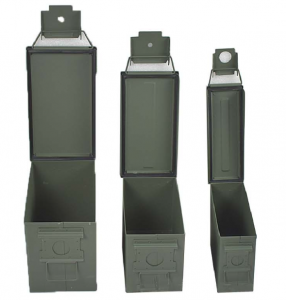 金属弾薬缶、弾薬ボックス、保管用の気密性と耐水性の弾薬ボックス、当社の弾薬ケースを金属製の保管ボックスまたは弾薬箱ユーティリティボックスとして使用してください、AMBX03