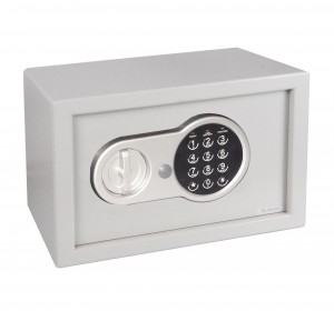 Electronic Digital Steel Safe Box with LED Keypad and 2 Manual Override Keys