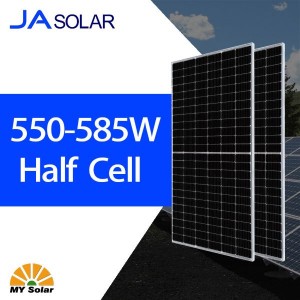 [HOT] 550~585W Longi/Ja/Jinko/Trina/Canadian/My Solar Monocrystalline Solar Panel