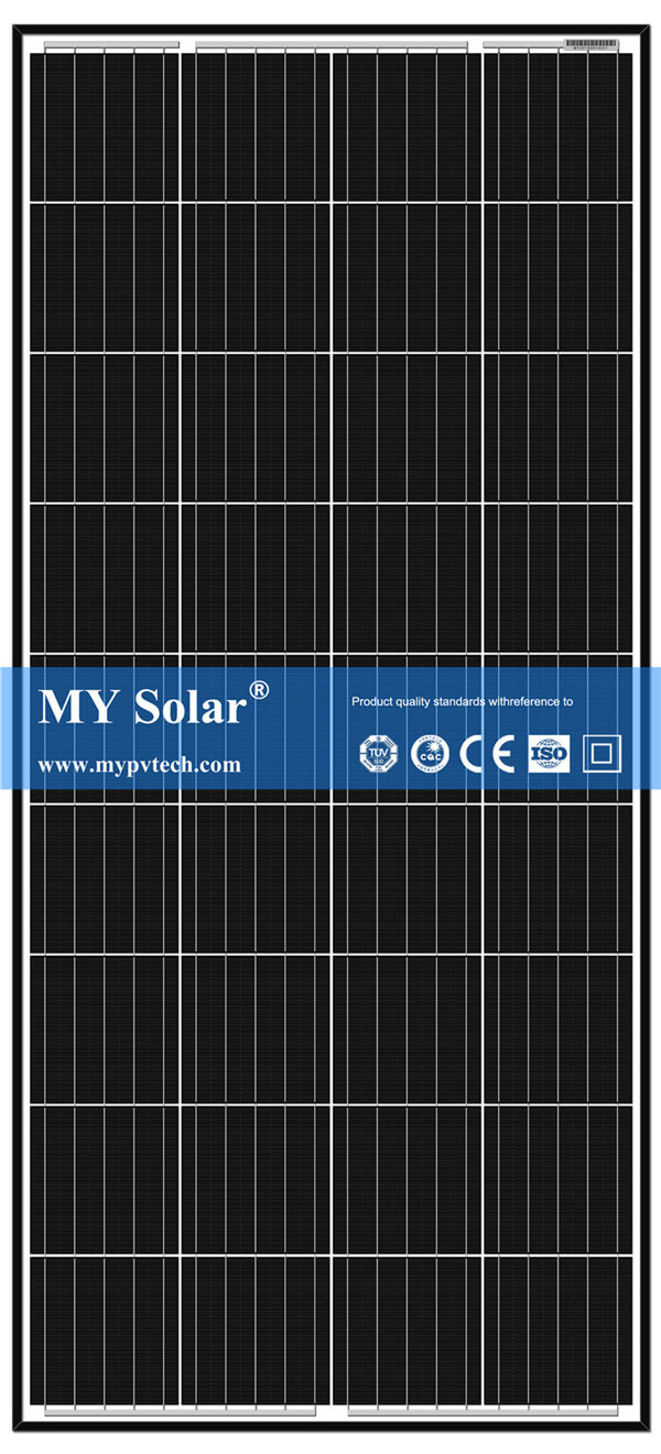 China MY SOLAR M3 Mono Solar PV Panel 185w 190watt 195wp 200 Watt 205 w  Perc Solar Pv Module Manufacturer and Supplier