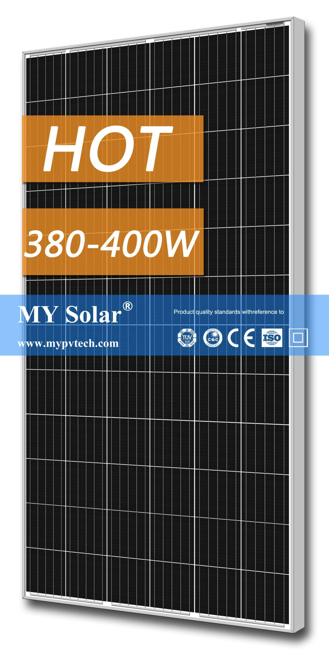 2020 High quality Perc Mono/Poly 130w 140watt 150wp 160 Watt 170 High Efficiency Solar Panel - [HOT]My Solar Brand & OEM Solar Module 395W High Efficiency Solar Panel – My Solar