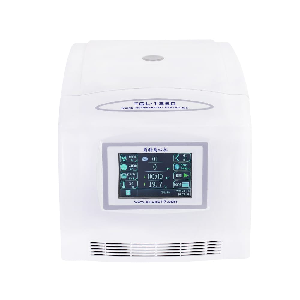 Benchtop high speed refrigerated micro centrifuge machine TGL-18502150 (2)