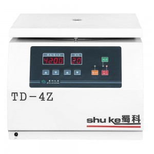 High Quality Centrifugation In Biology - Benchtop low speed lab centrifuge machine TD-4Z – Shuke