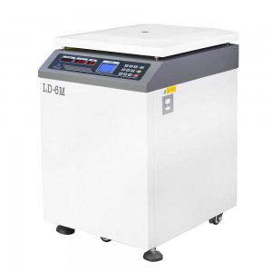 Floor standing low speed refrigerated centrifuge machine LD-6M