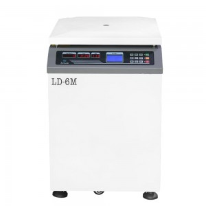 Floor standing low speed refrigerated centrifuge machine LD-6M