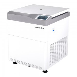 Floor standing high speed refrigerated centrifuge machine LG-10M