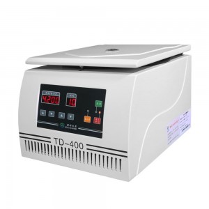 Tabletop low speed blood centrifuge machine TD-400