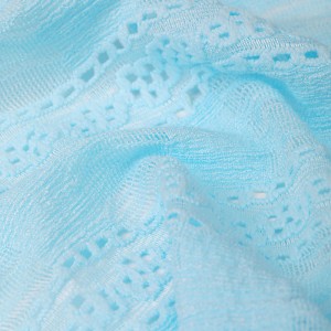 New Arrival Soft Polyester Spandex Dyed Warp Knitting Crepe Jacquard Fabrics for Dress