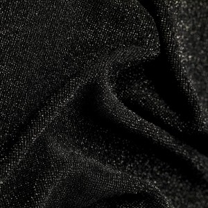 Nylon Spandex Lurex Knitted With Metallic Yarn Lurex Jersey Metallic Fabric For Dress