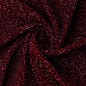hot sale nylon spandex lurex yarn dyed sparkling single jersey nylon lurex knitted fabric