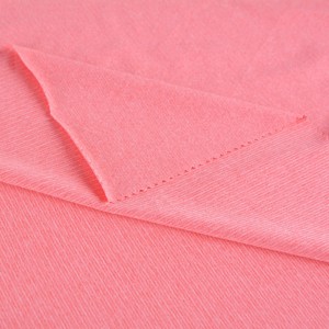 85% Cationic Polyester 15% Spandex Wicking & Quick Dry Melange Jersey Fabric