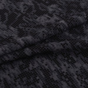 260GSM 68% Cotton 32% Polyester Terry Fabric With Pigment Print