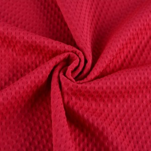 200GSM Polyester Spandex Single Jersey Knitting Jacquard