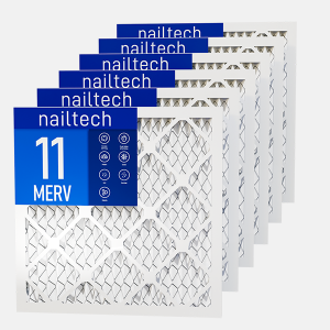 16x25x1 MERV 11 – HVAC Furnace Air Filter Replacement HVAC Filter 6-Pack – Easy to Install – ‎Air Conditioner, Air Cleaner, Furnace.