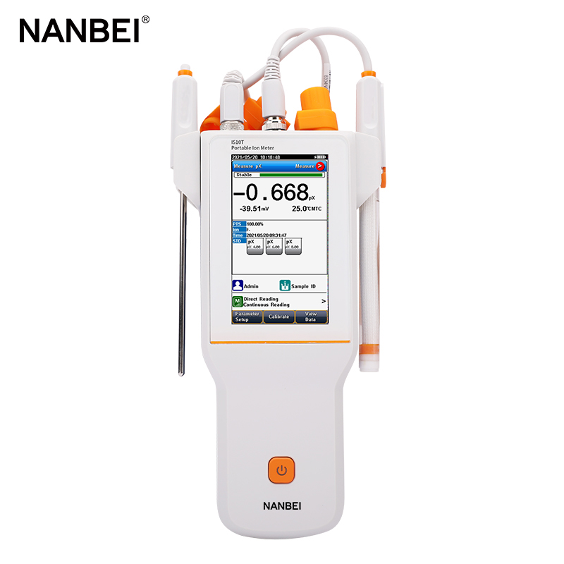 Laboratory Multiparameter Meter Manufacturers - I510T Portable pH/Ion Meter – NANBEI
