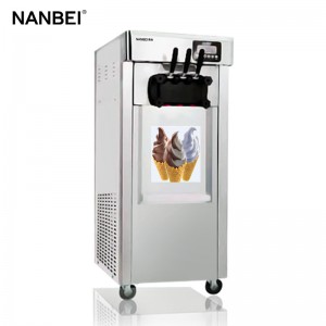 Laboratory Snowflake Ice Maker Factory - Vertical Soft Ice Cream Machine – NANBEI