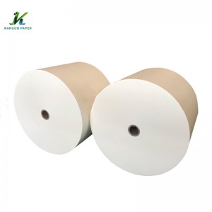 Discount wholesale Disposable PE/PLA Coated Coffee Paper Cup Material in Roll