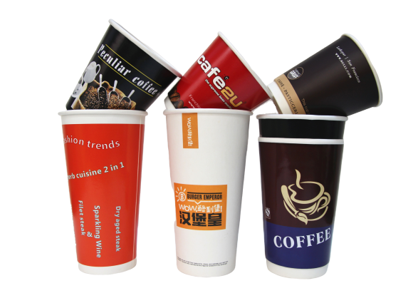 What are the common materials of disposable paper cups?