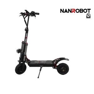 Wholesale Discount Razor E100 Electric Scooter Battery - NANROBOT D4+2.5 ELECTRIC SCOOTER 10″-2000W-52V 23.4AH – Nanrobot