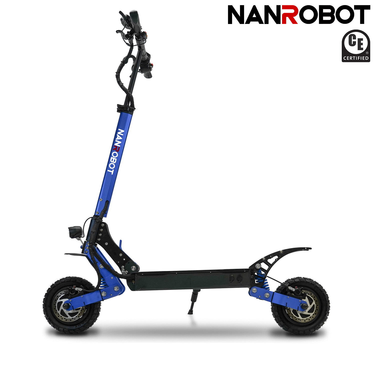 China OEM El-Scooter Service –  NANROBOT D4+3.0 ELECTRIC SCOOTER 10″-2000W-52V 23.4AH – Nanrobot
