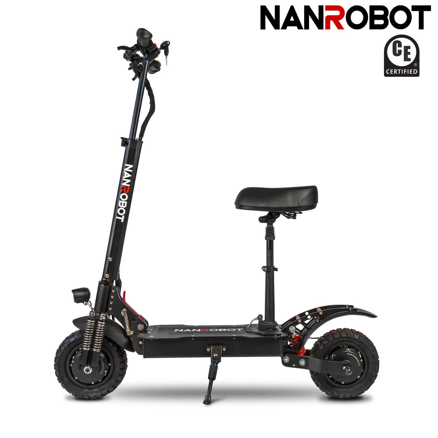 NANROBOT D4+ELECTRIC SCOOTER  10″-2000W-52V 23AH