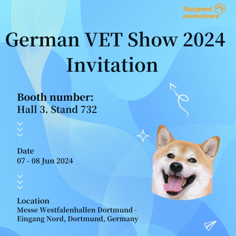 See you at Booth 732, Hall 3, German Veterinary 2024！