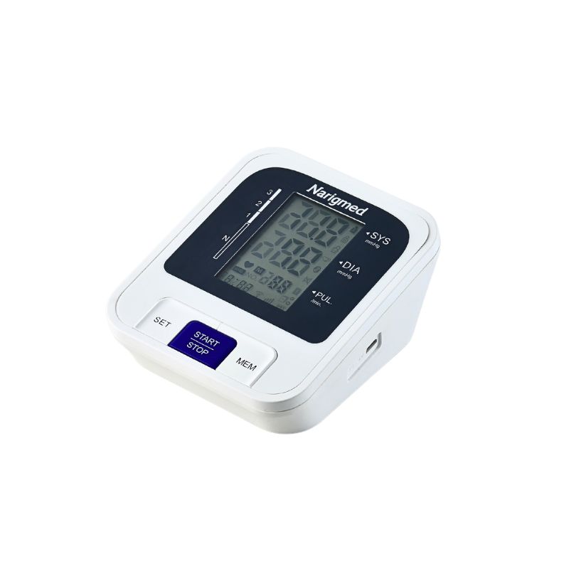 Upper-arm blood pressure monitor