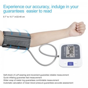 Monitor di pressione di u bracciu superiore