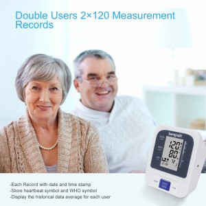 Oem automatikus felkaros digitális Smart Bp elektromos vérnyomásmérő