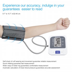 Oem Awtomatikong Upper Arm Digital Smart Bp Electrical Sphygmomanometer
