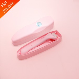 Wholesale Pink Derma Roller 0.25mm 540 Stainless Steel Needles Microdermabrasion Instrument For Face