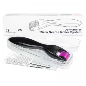 600 Micro Needle Derma Skin Roller 0.5mm Therapy Body Dermaroller