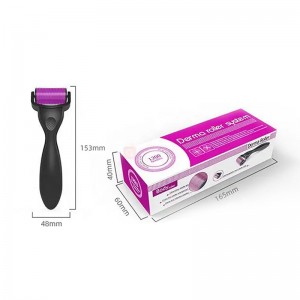 1200 TITANIUM Micro Needles Derma Roller to fight mild acne scars thinning hair and pigmentation