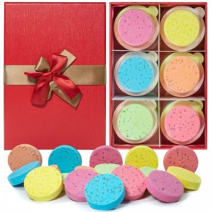 Super Purchasing for Stress Relief Shower Tablets - Reusable Bowknot 40 Pcs Organic Natural Shower Bombs for Kids Women & Men Best for Christmas – YULIN