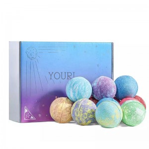 Natural Organic Custom Wholesale Ball Shape Bubble Shower Fizzies Handmade Essential Oil Relaxing Bath bombs