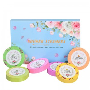 Chinese wholesale Organic Shower Steamers - Custom aromatherapy organic vegan relaxation eucalyptus relief shower steamers aromatherapy private label shower gel tablets – YULIN