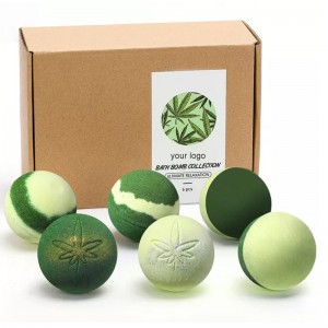Competitive Price for Cute Christmas Bath Bombs - Wholesale Private Organic Fizzy CBD Bath Bomb Set – YULIN