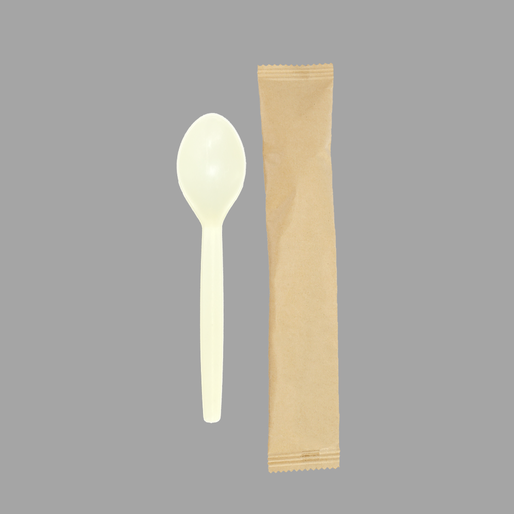 Quanhua SY-12-SP-I  6.15″/156mm(± 2 mm) PSM spoon, bulked or wrapped by bio bags, kraft paper bags or customized packages Featured Image