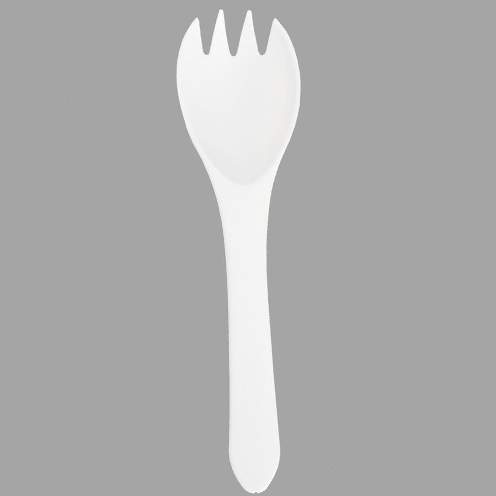 SY-17-RK CPLA spork 136mm/5.4 inch in bulk packages Featured Image