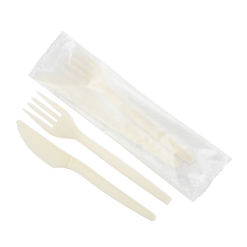 Quanhua SY-03-FO-I, 6.75″/171mm(± 2 mm) PSM fork, CornStarch eating utensils