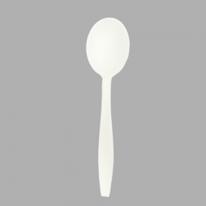 Short Lead Time for Ice Cream Cone Spoon - SY-15-SO  Eco-friendly compostable CPLA/TPLA Soup Spoons  152mm/6 inch in bulk packages – Quanhua