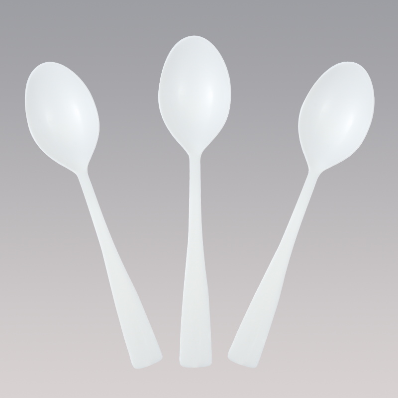 SY-21 4 inch 105mm Biodegradable Customized Tasting Spoon In Bulk Package