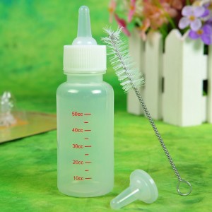 Online Exporter China 120ml Small Gourd Feeding Bottle with Handle (XX-3036)