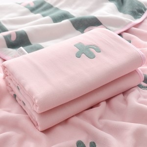 Baby Bathing Towel Children’s Six Layer Gauze Children’s Pure Cotton Absorbent Baby’s Blanket Stroller Blanket