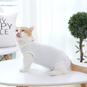 Chinese wholesale Cat Postoperative Care Suit -  Cat Clothing Four Seasons Thin Weaning Anti Lick Anti Bite Ventilation Postoperative Nursing Clothing – MiaSein