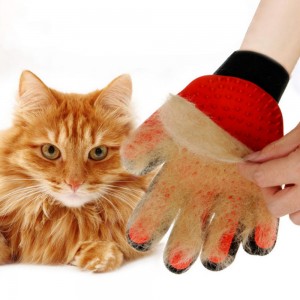 Cat Hair Removal Comb Hair Sticking Comb Dog Massage Gloves Cat Massage Comb Pet Bath Brush Gloves
