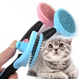 Pet Automatic Depilation Comb Cat Comb Dog Comb Teddy Baume Dog Self Cleaning Massage Comb