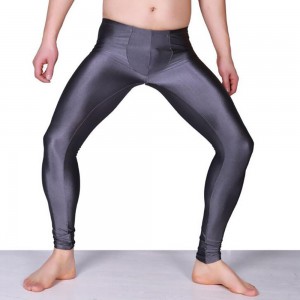 Lycra Sexy Home Bodybuilding Low-rise Spandex Cropped Pants